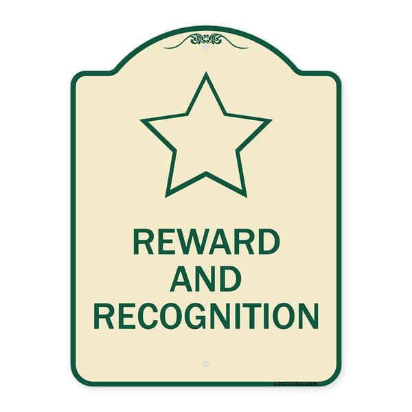 Signmission Reward and Recognition Heavy-Gauge Aluminum Architectural Sign, 24" x 18", TG-1824-22976 A-DES-TG-1824-22976